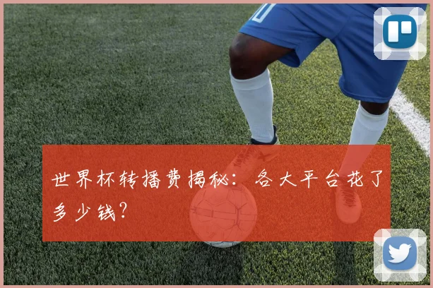 世界杯转播费揭秘：各大平台花了多少钱？