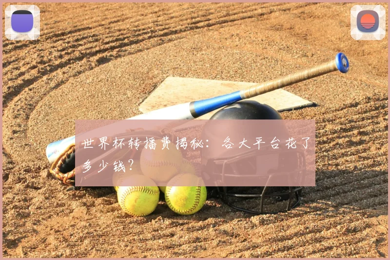 世界杯转播费揭秘:各大平台花了多少钱?